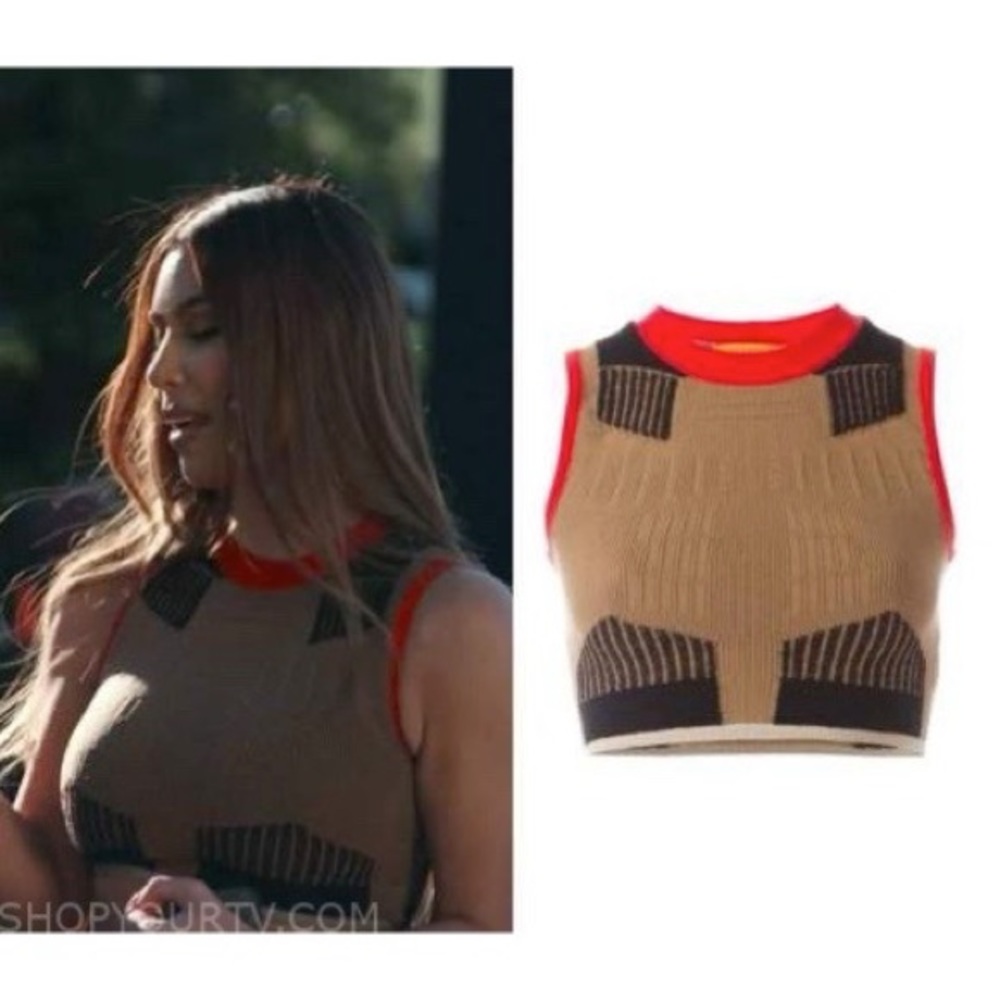 NWT YEEZY Season 3 Sock Knit Crop Top Vest
